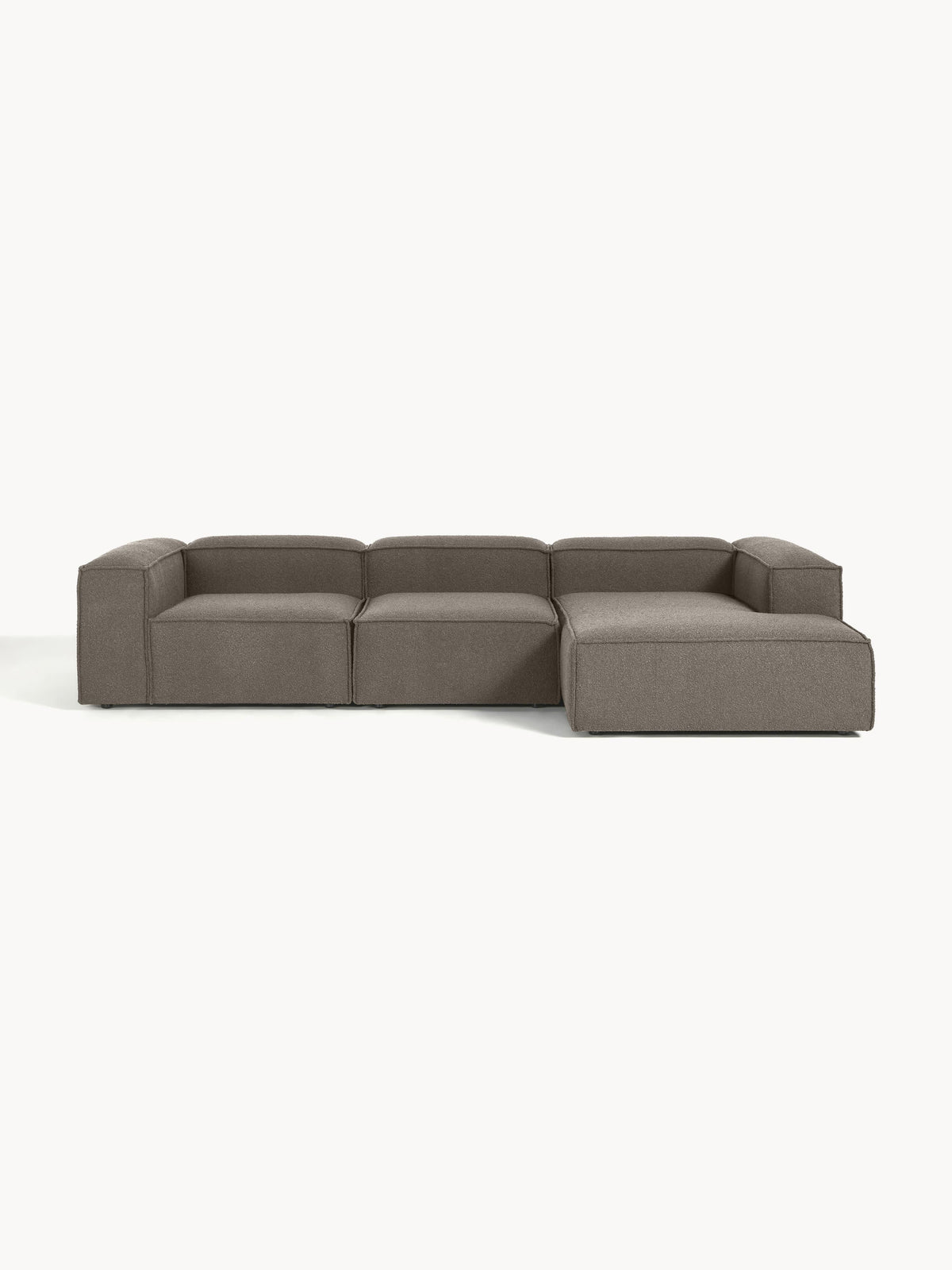 Lenmoray Modular Corner Sofa (4-Seater) in Bouclé