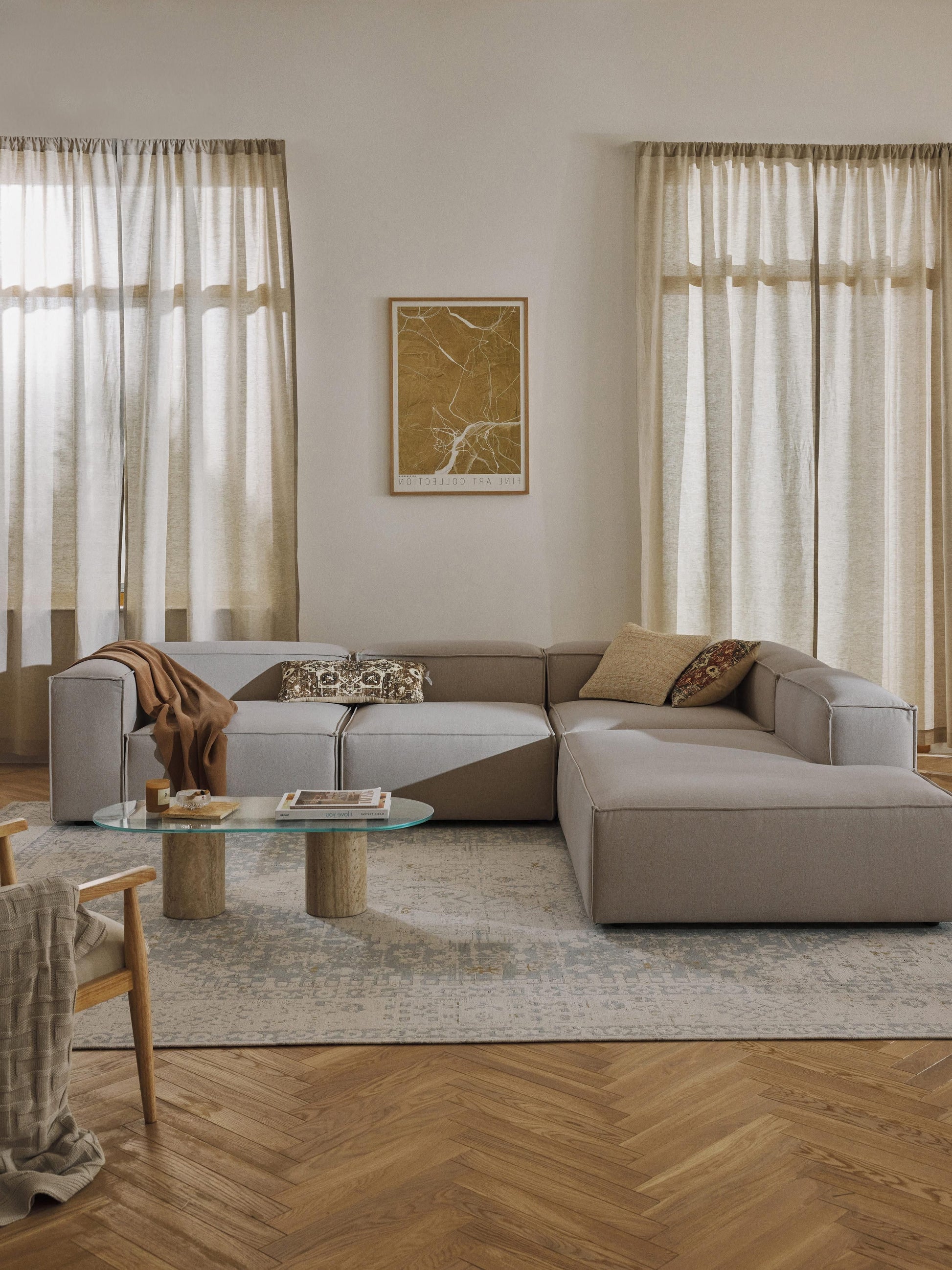 Lenmoray Modular XL Corner Sofa (4-Seater)