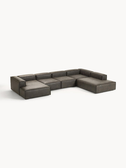 Lenmoray Modular XL Leather Sofa