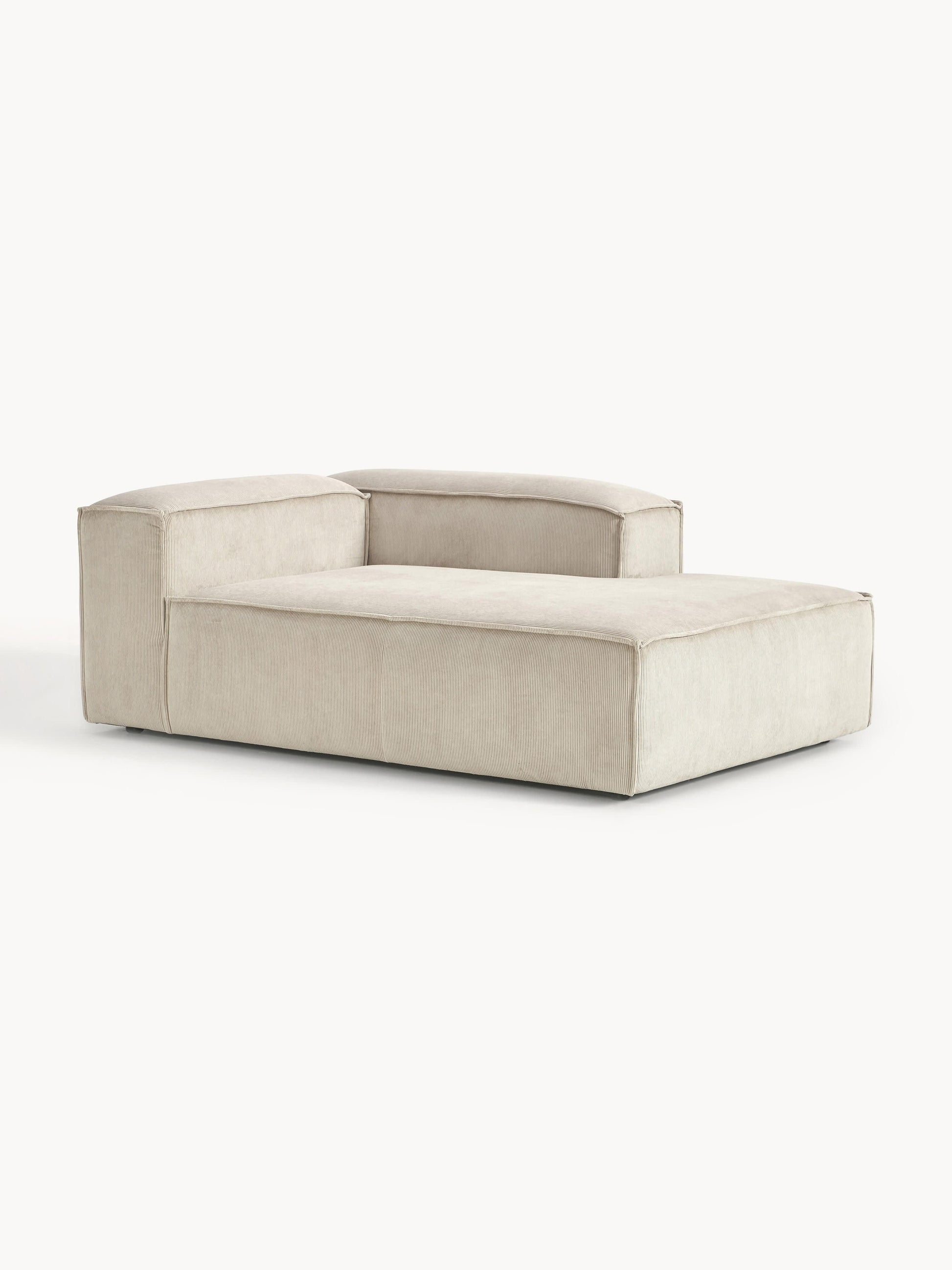 Lenmoray Ottoman Corner Module in Corduroy