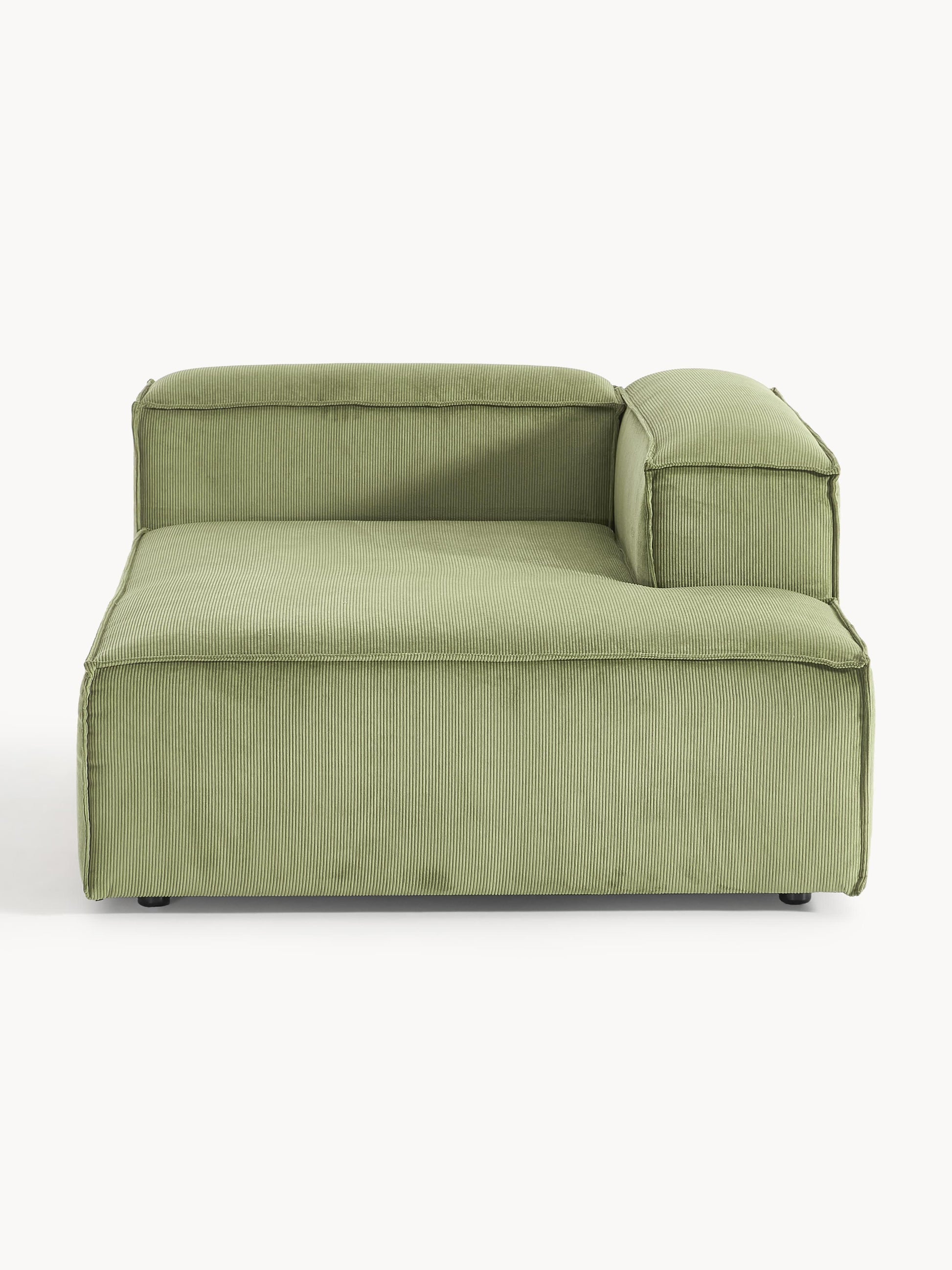Lenmoray Ottoman Corner Module in Corduroy