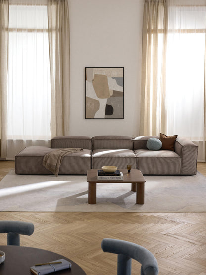 Lenmoray Ottoman Module in Corduroy