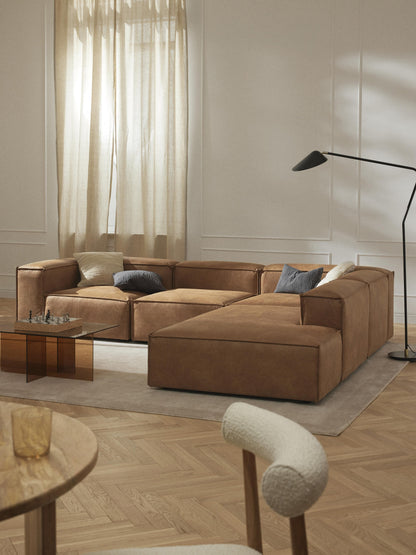Lenmoray Ottoman Module in Leather