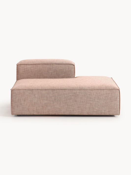 Lenmoray Ottoman Module in Linen Blend