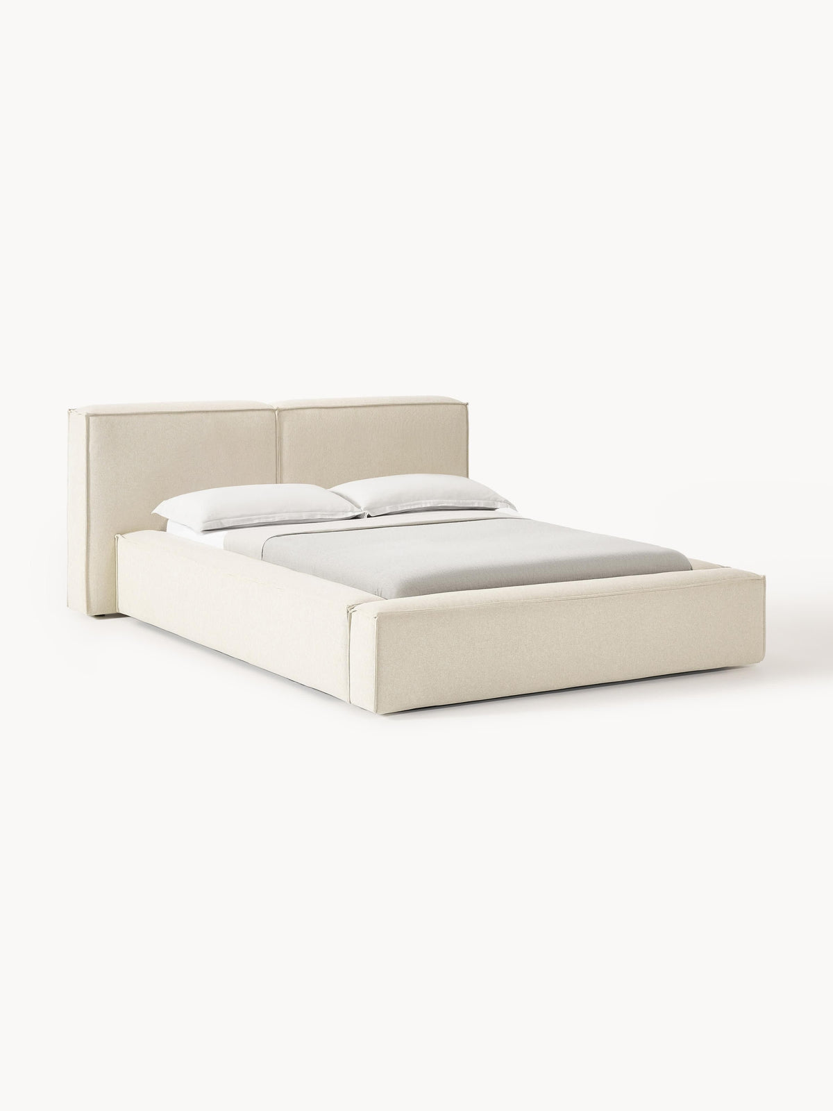 Lenmoray Storage Bed, Upholstered
