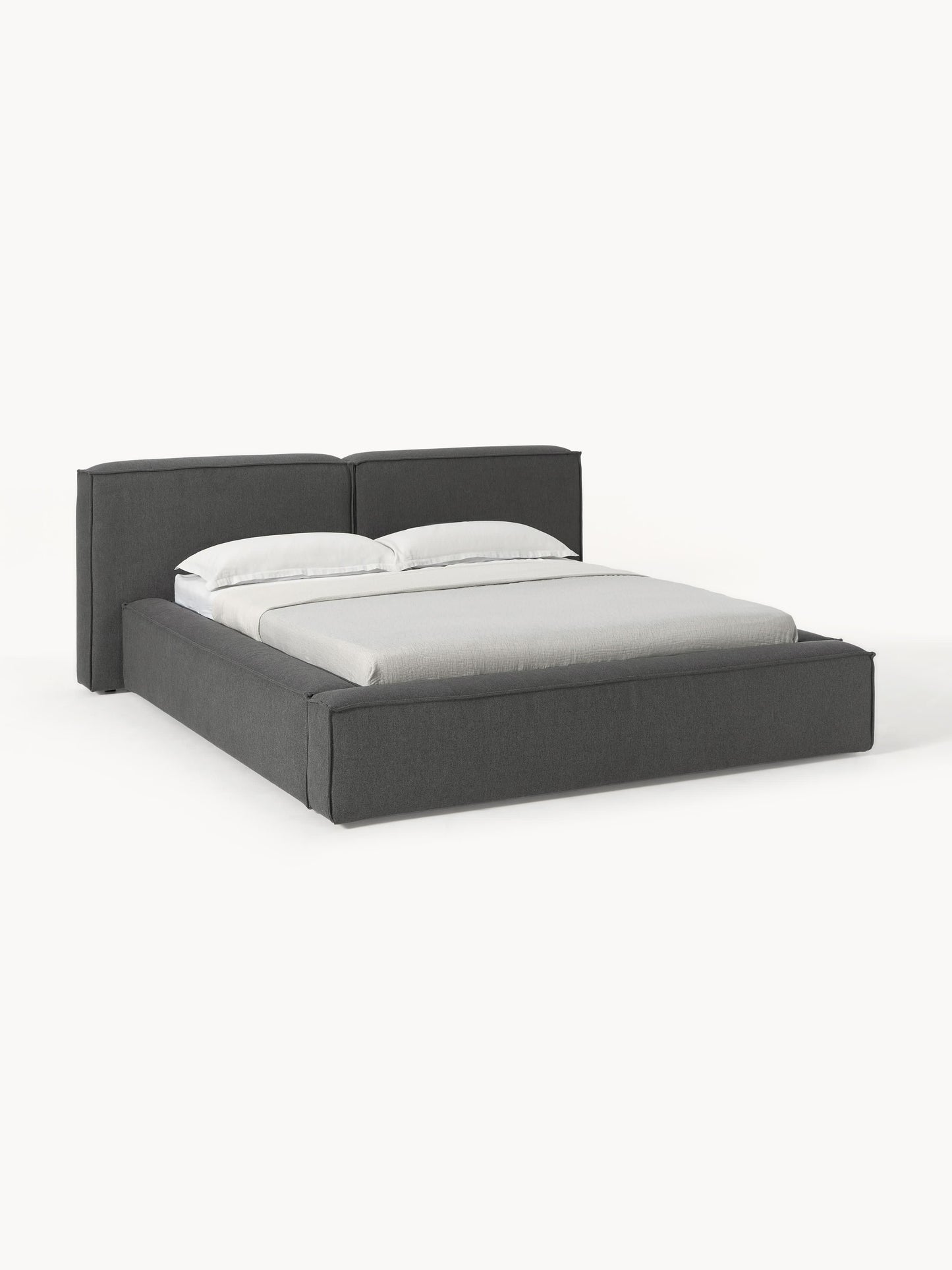 Lenmoray Storage Bed, Upholstered