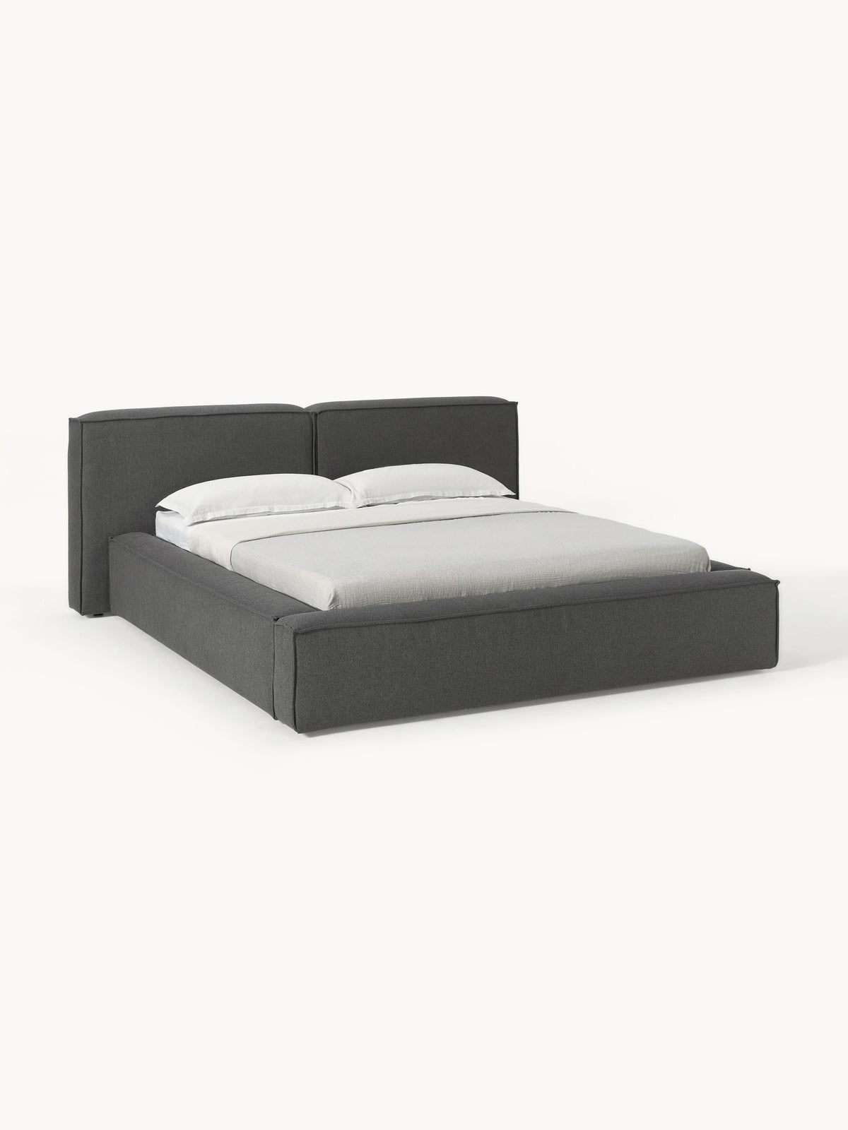 Lenmoray Storage Bed, Upholstered