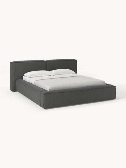 Lenmoray Storage Bed, Upholstered