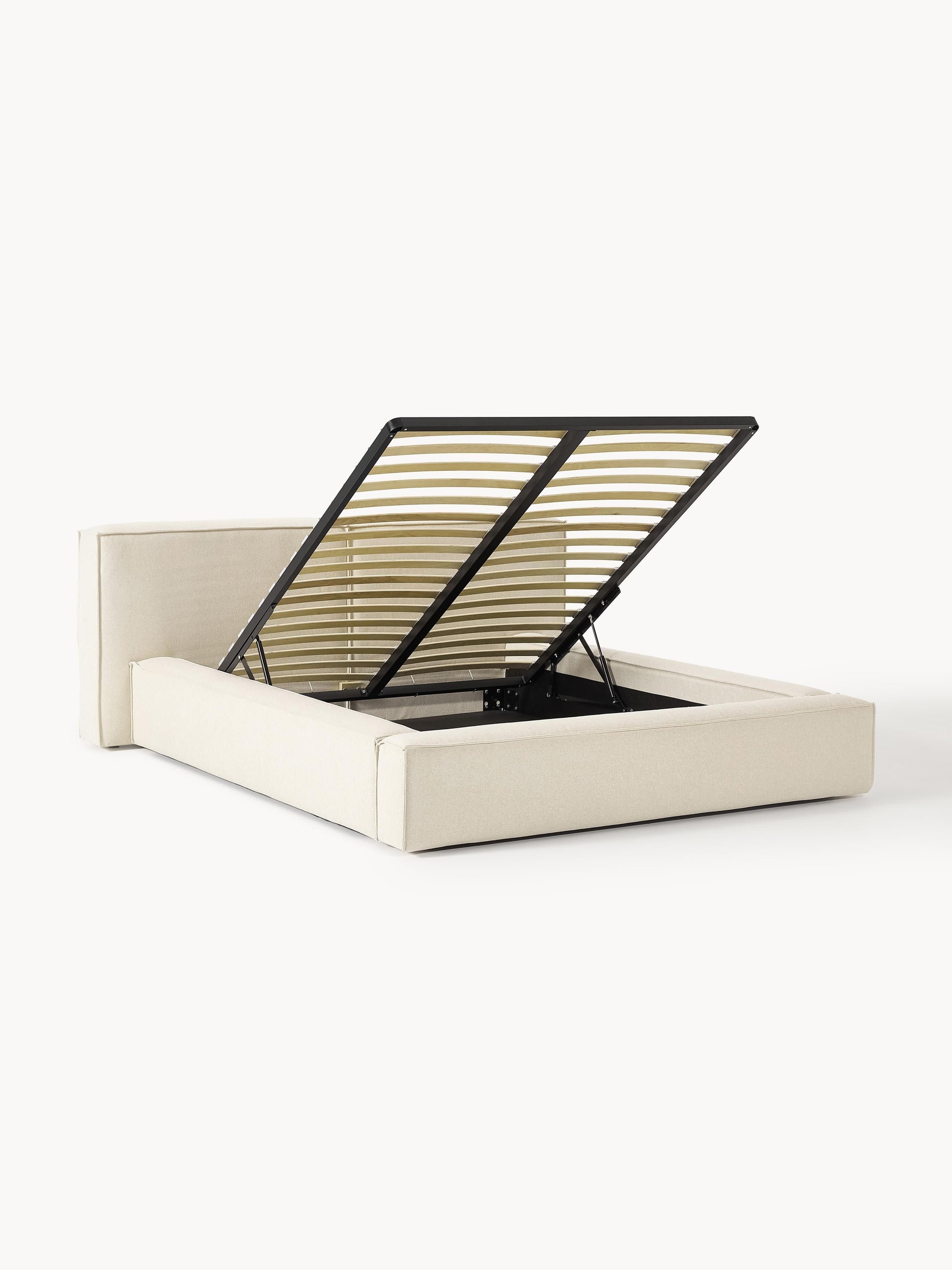 Lenmoray Storage Bed, Upholstered