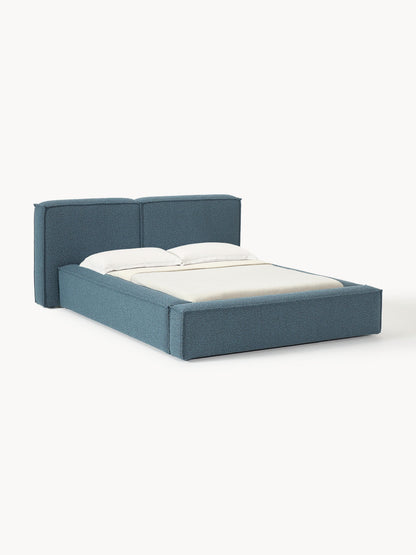 Lenmoray Upholstered Bouclé Bed
