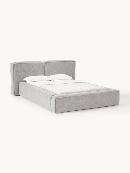 Lenmoray Upholstered Bouclé Bed