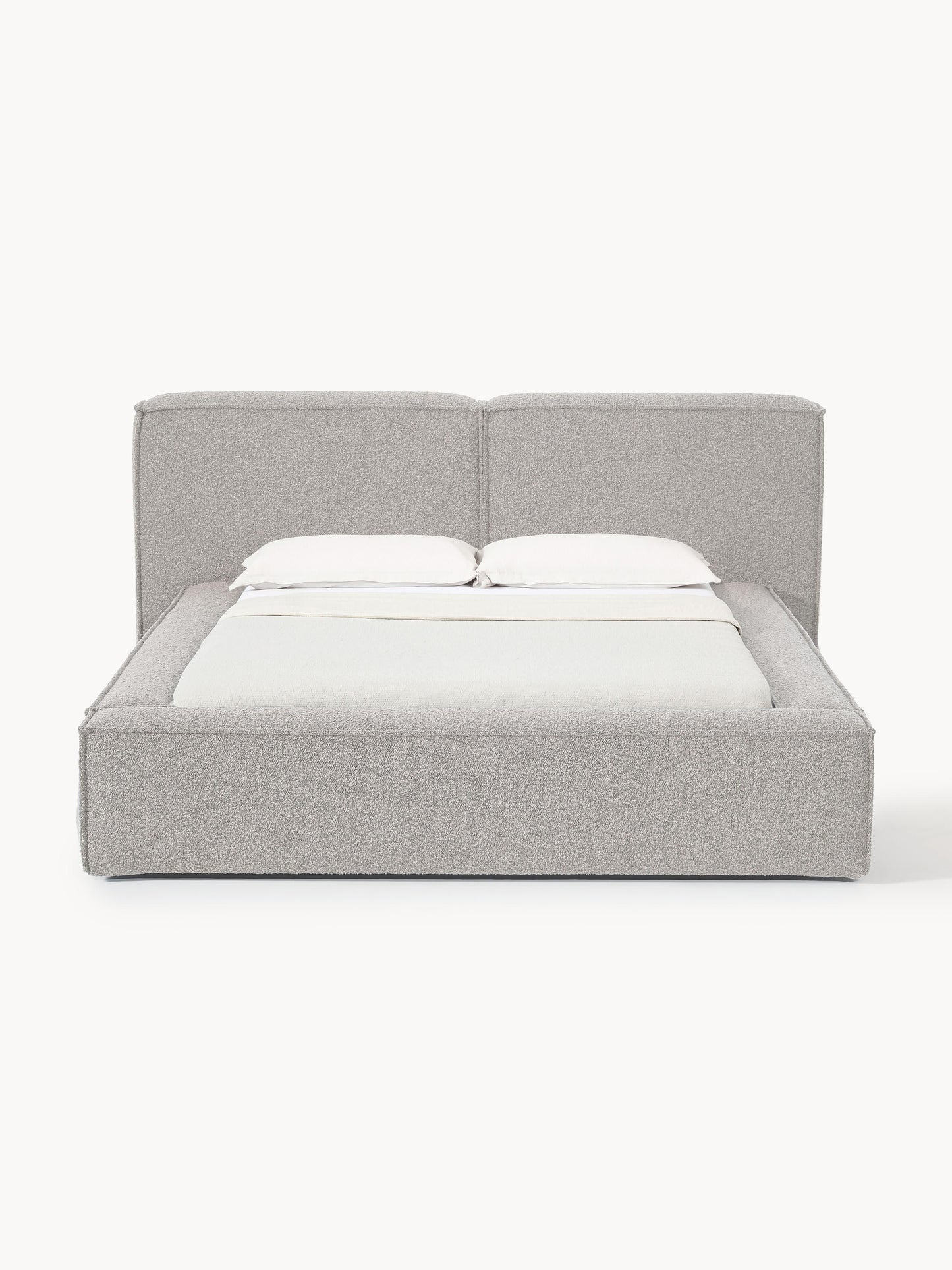 Lenmoray Upholstered Bouclé Bed