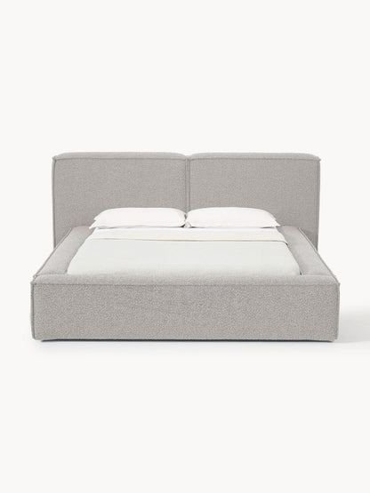 Lenmoray Upholstered Bouclé Bed