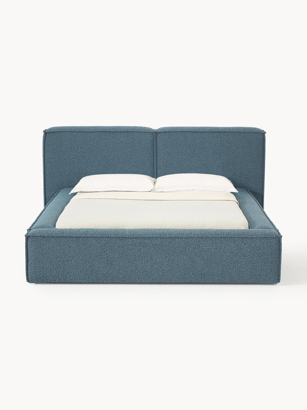 Lenmoray Upholstered Bouclé Bed