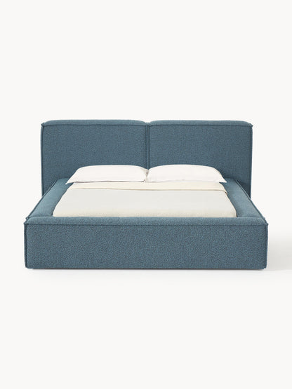 Lenmoray Upholstered Bouclé Bed