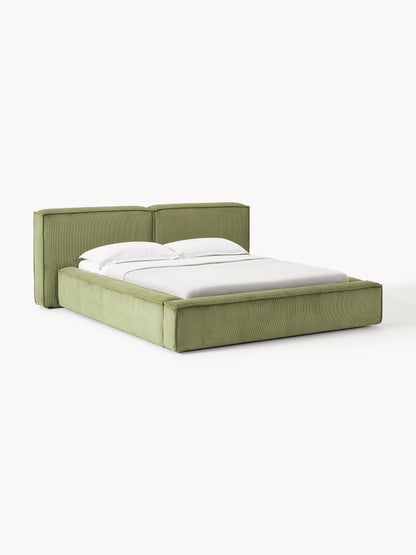 Lenmoray Upholstered Storage Bed in Corduroy