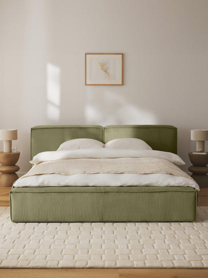Lenmoray Upholstered Storage Bed in Corduroy
