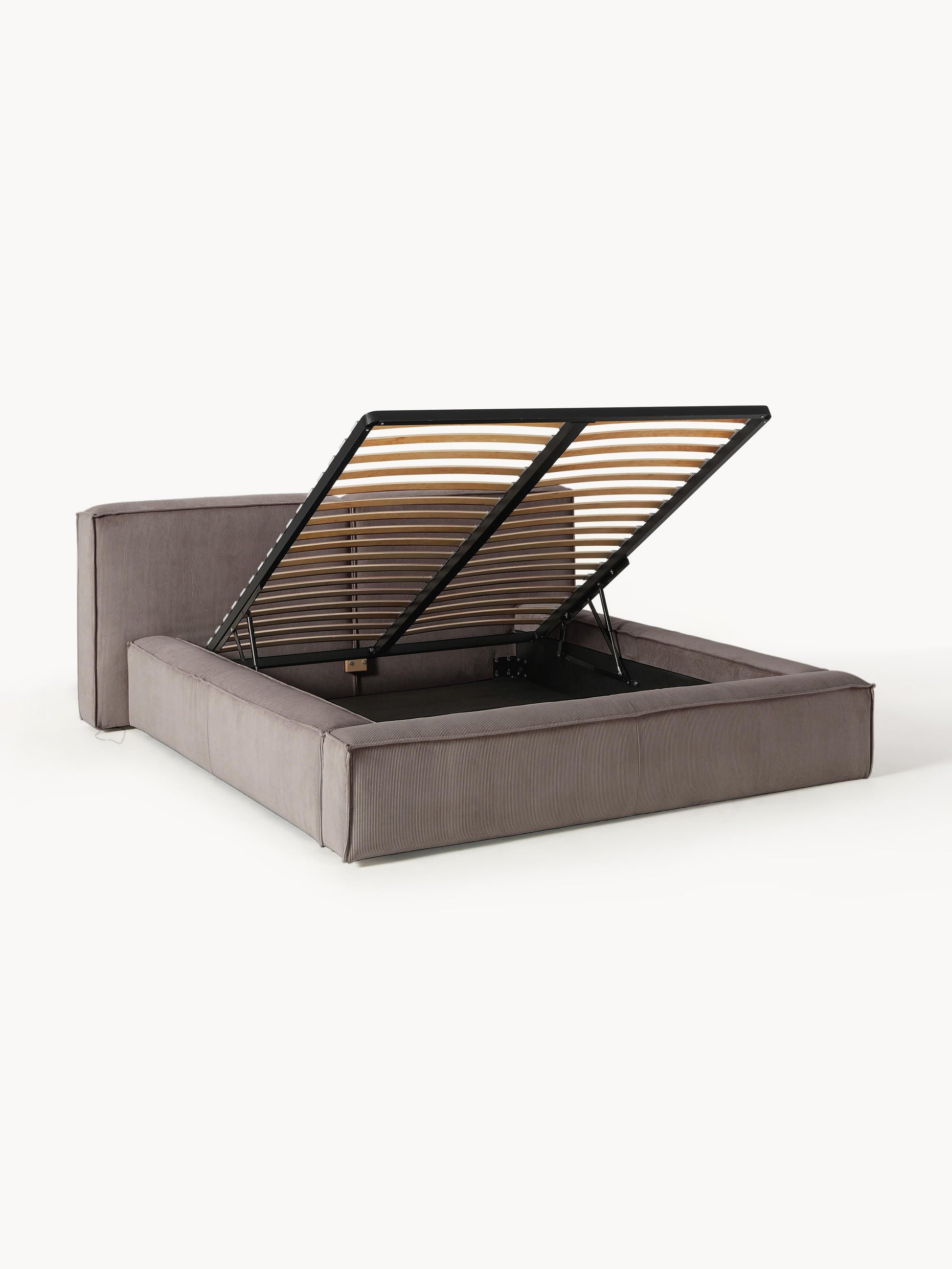 Lenmoray Upholstered Storage Bed in Corduroy