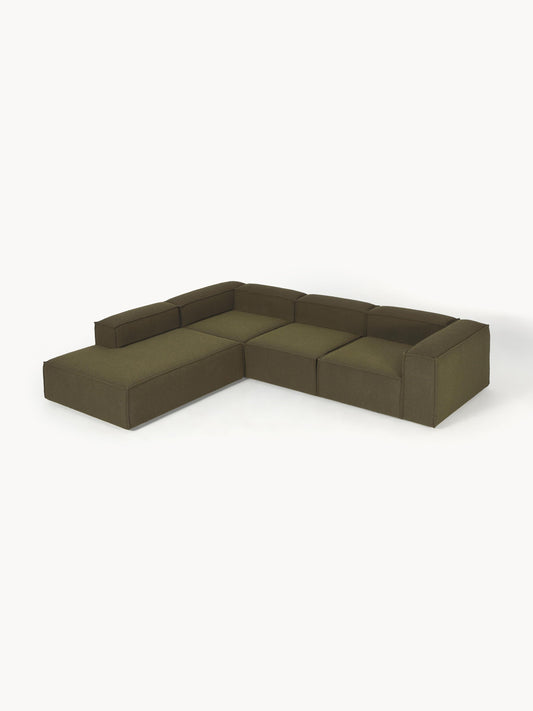 Lenmoray XL Modular Corner Sofa in Bouclé (4-Seater)