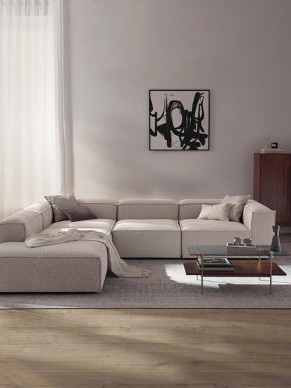 Lenmoray XL Modular Corner Sofa in Bouclé (4-Seater)