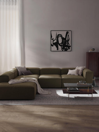 Lenmoray XL Modular Corner Sofa in Bouclé (4-Seater)