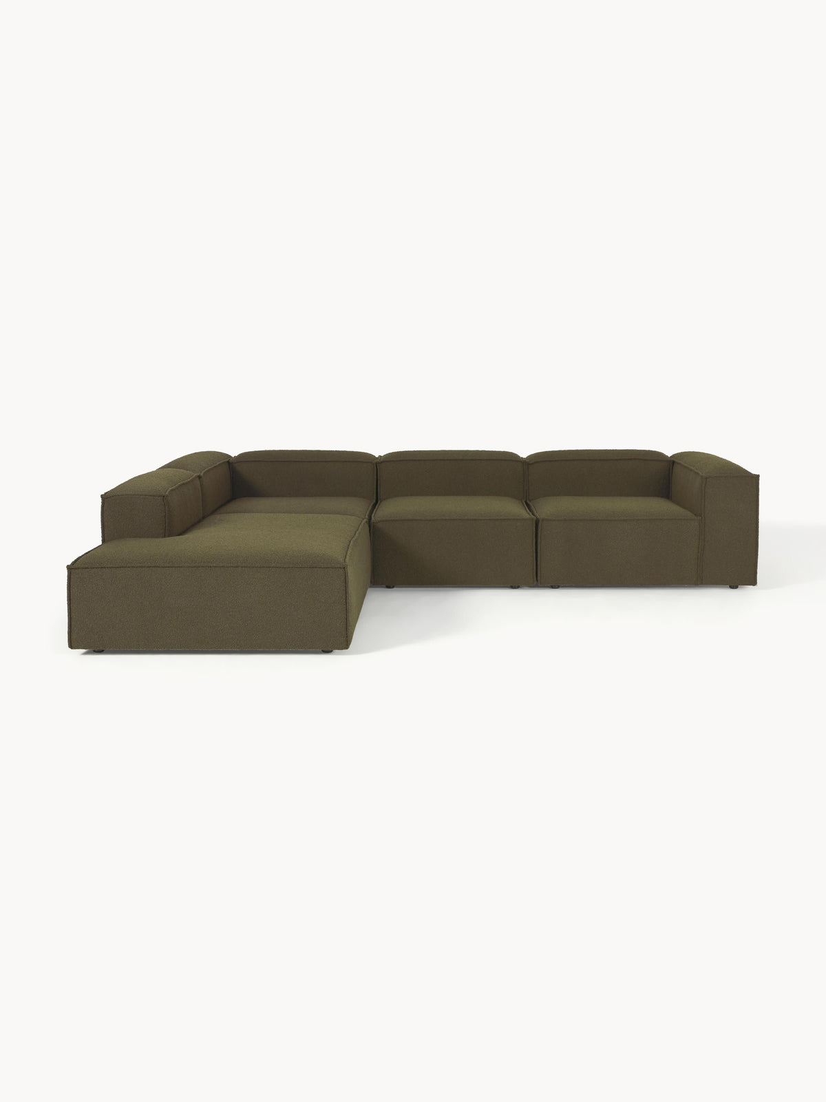 Lenmoray XL Modular Corner Sofa in Bouclé (4-Seater)