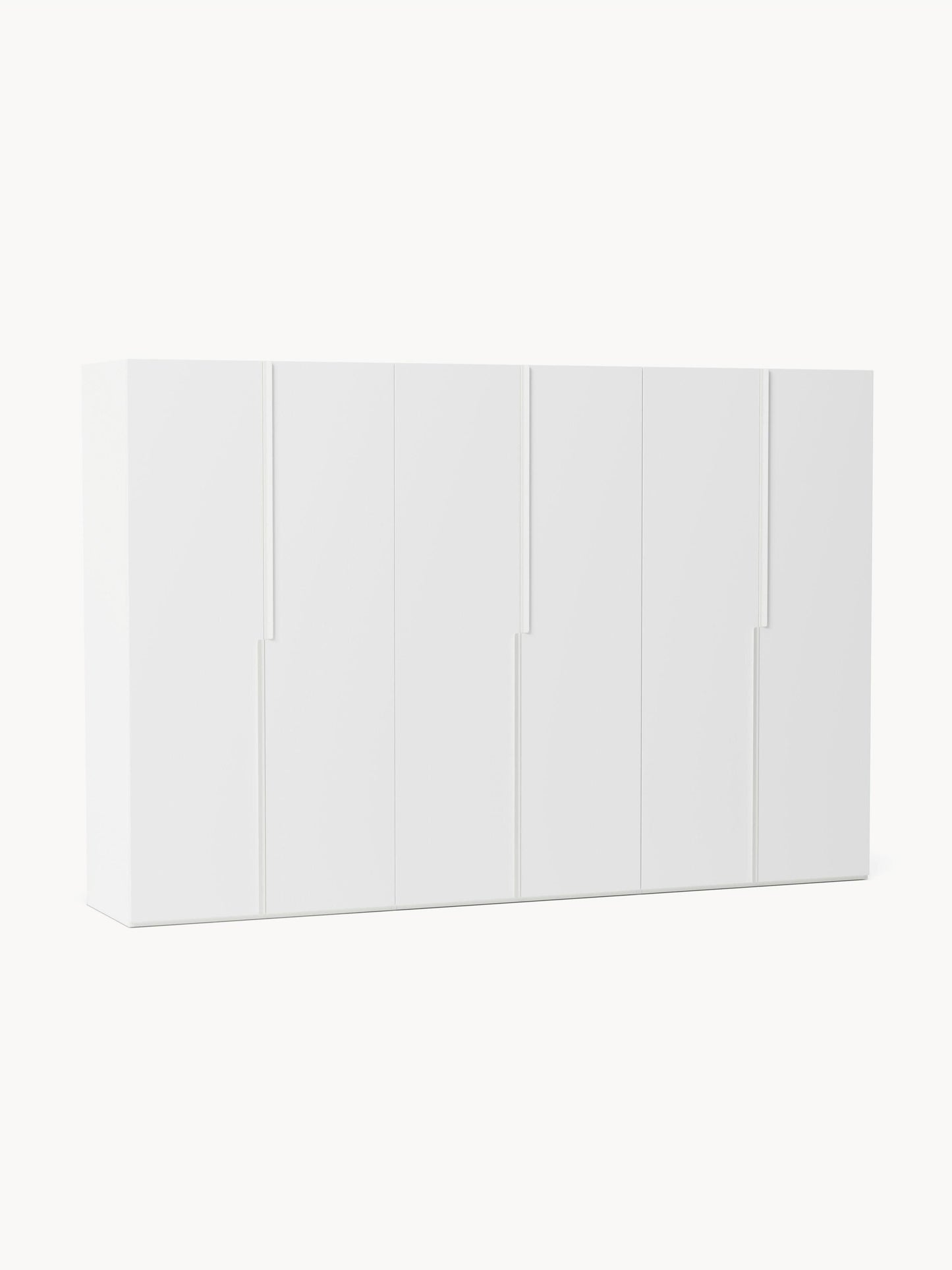 Leonvarre Modular Hinged-Door Wardrobe, 300 cm Wide, in Various Sizes