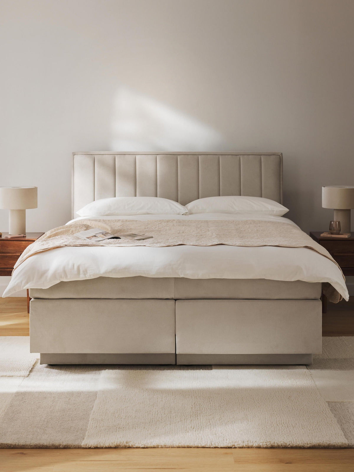 Livranne Box Spring Storage Bed