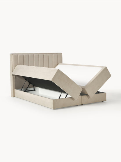 Livranne Box Spring Storage Bed
