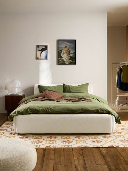 Melvorra Bed, Upholstered
