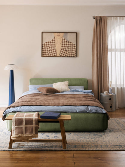 Melvorra Bed, Upholstered