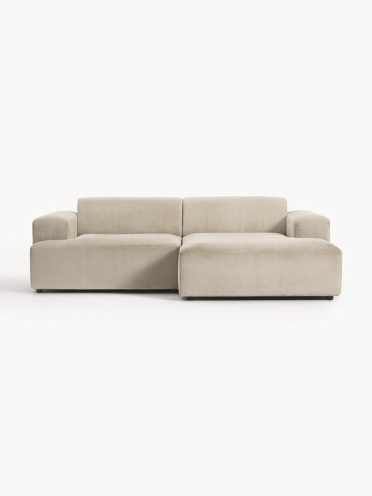 Melvorra Corner Sofa in Corduroy (3-Seater)
