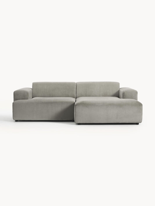 Melvorra Corner Sofa in Corduroy (3-Seater)