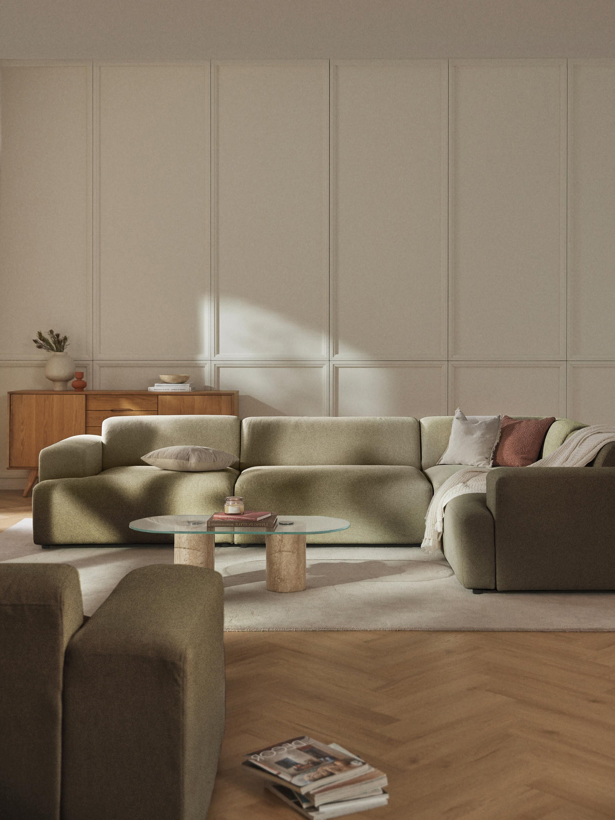 Melvorra Large Corner Sofa (4-Seater)