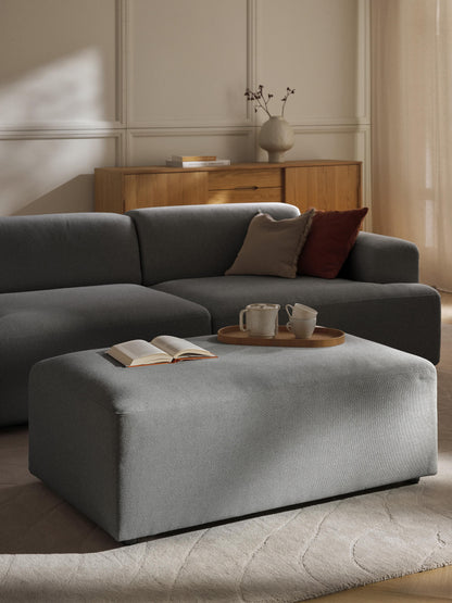 Melvorra XL Ottoman, W 116 x D 72 cm