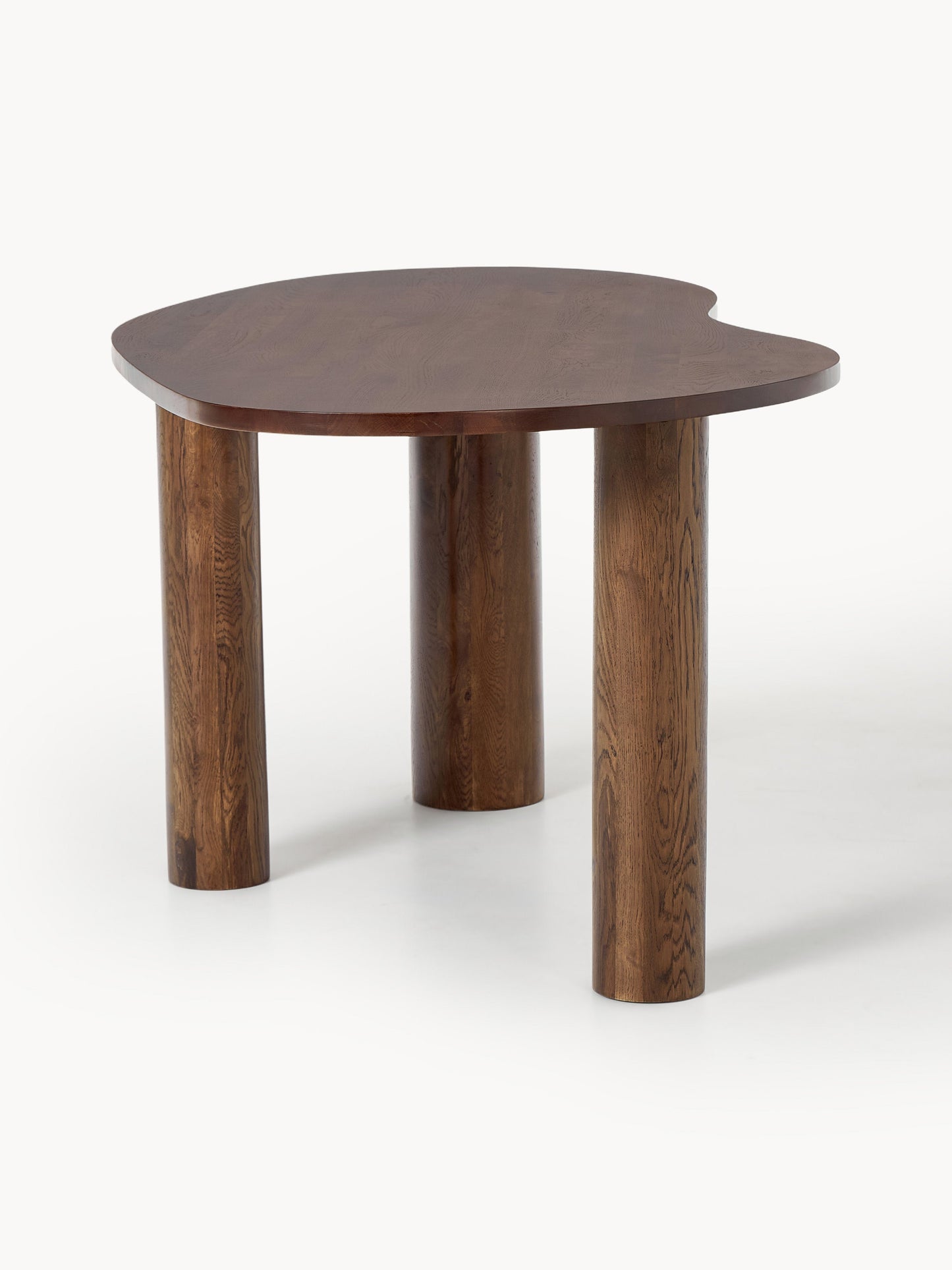 Narvelis Oak Dining Table with Organic Shape, in Various Sizes