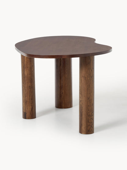 Narvelis Oak Dining Table with Organic Shape, in Various Sizes