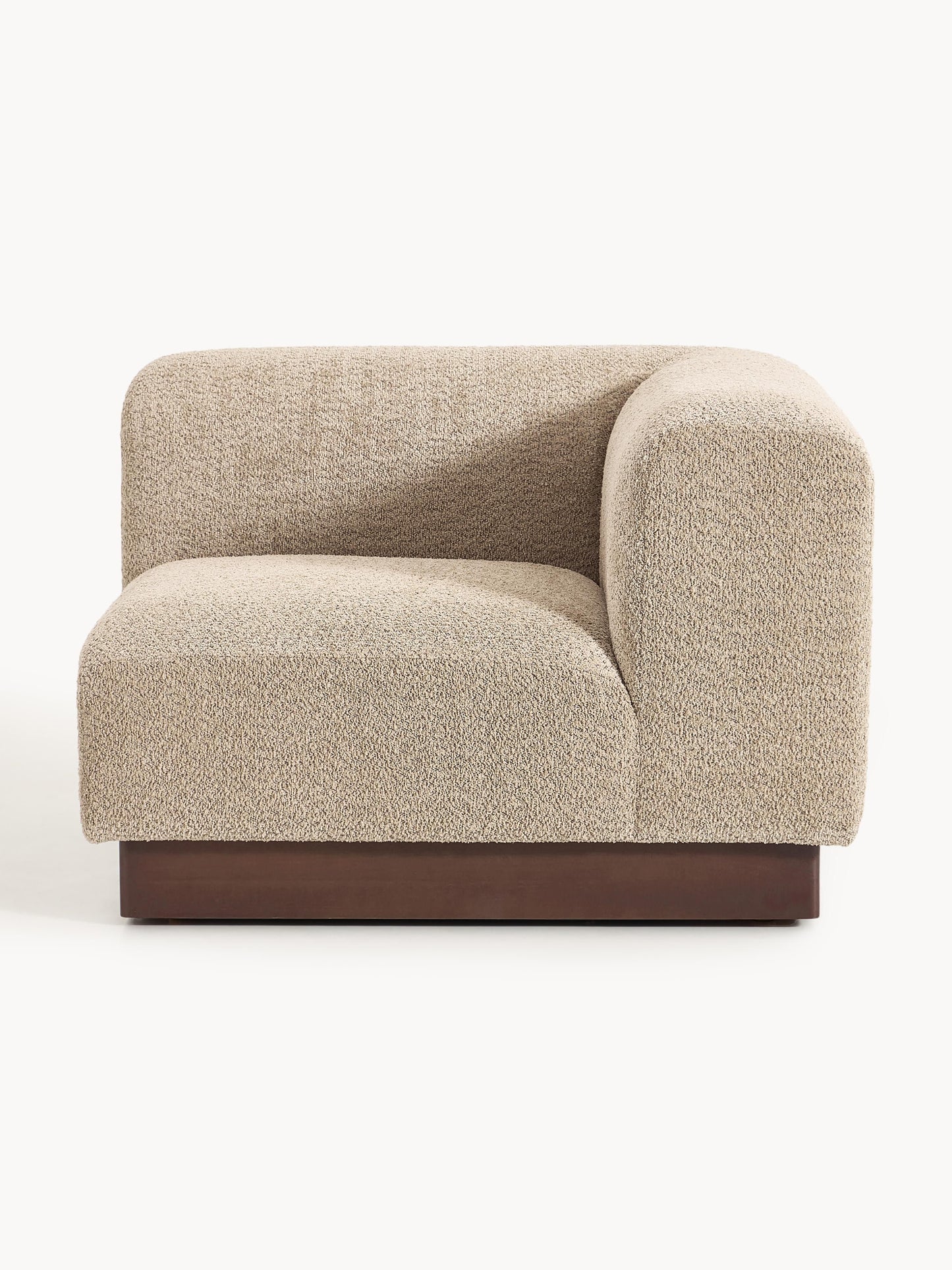 Natwyla Teddy Bouclé Corner Module
