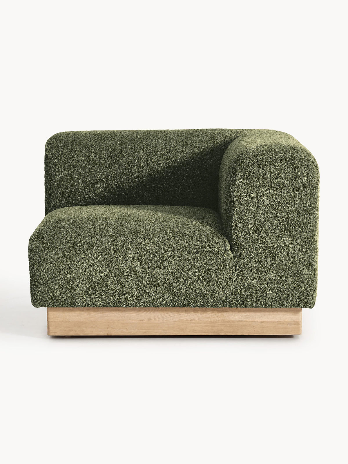 Natwyla Teddy Bouclé Corner Module
