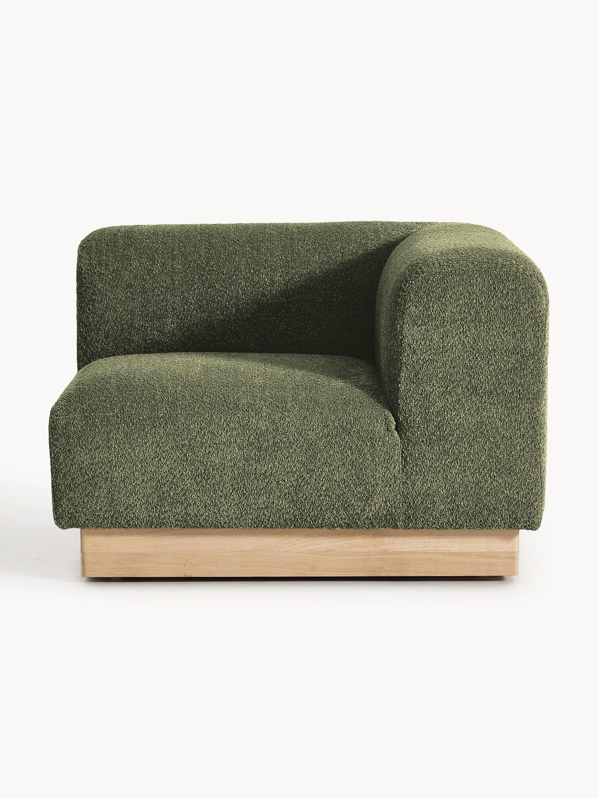 Natwyla Teddy Bouclé Corner Module