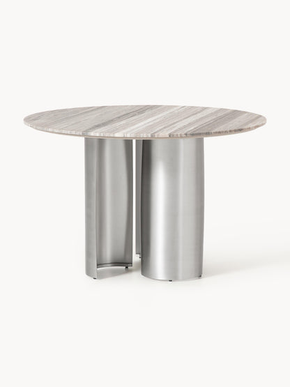 Noamwyre Round Dining Table, Marble Tabletop, Ø 120 cm