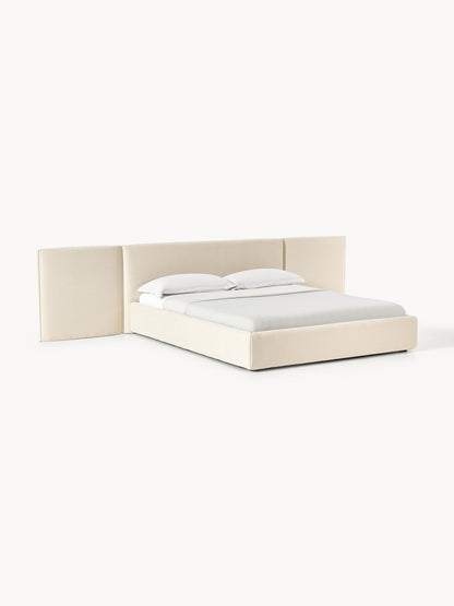 Otvarne Upholstered Bed with Folding Headboard