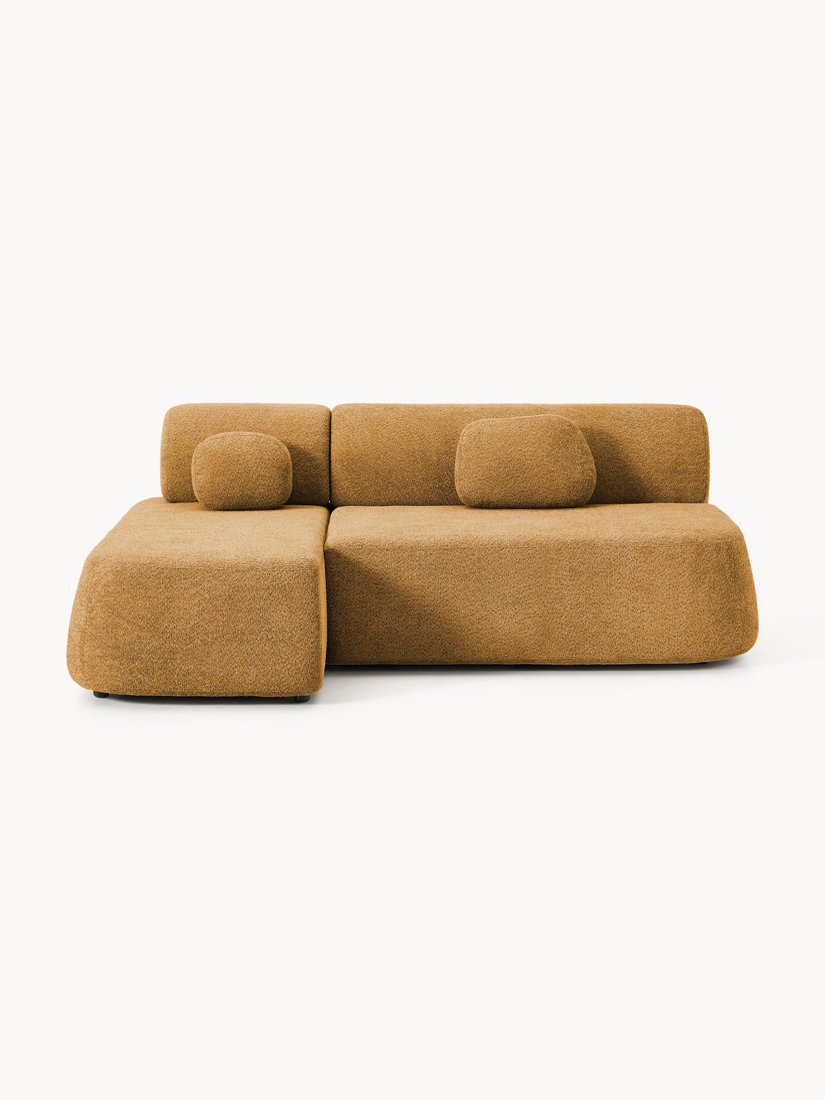 Paorvane Teddy Bouclé Sofa Bed with Storage