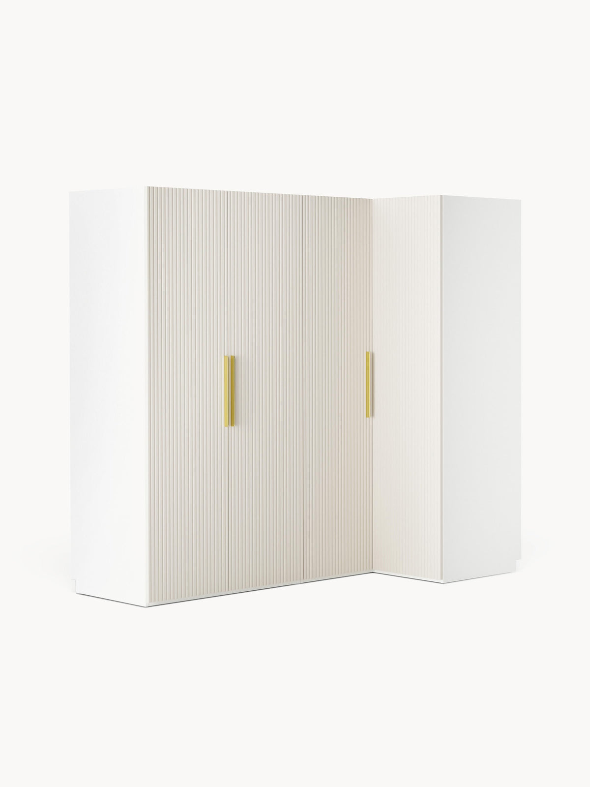 Simavaine Modular Corner Wardrobe, 215 cm Wide, in Various Sizes