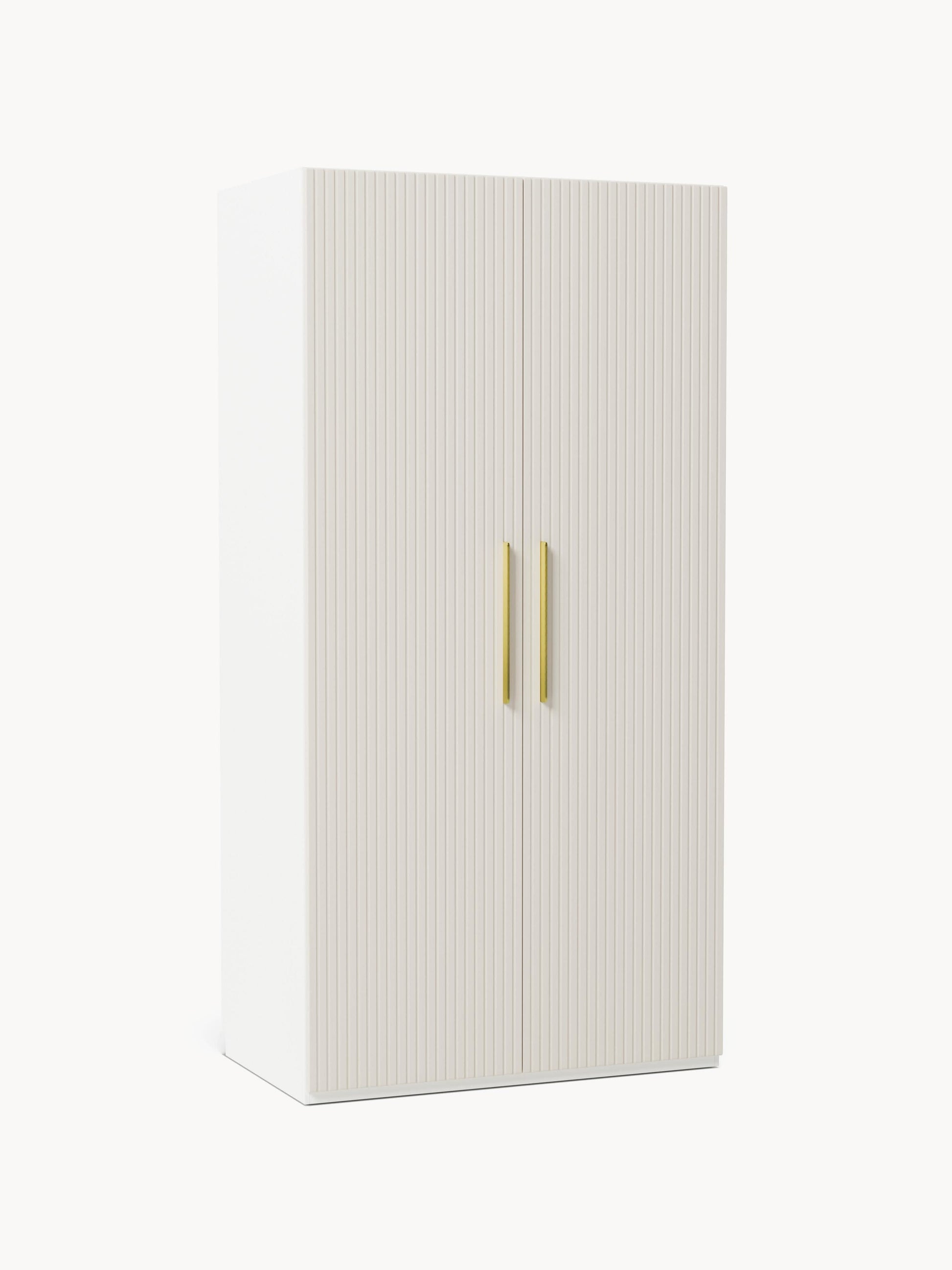 Simavaine Modular Hinged-Door Wardrobe, 100 cm Wide, in Various Sizes
