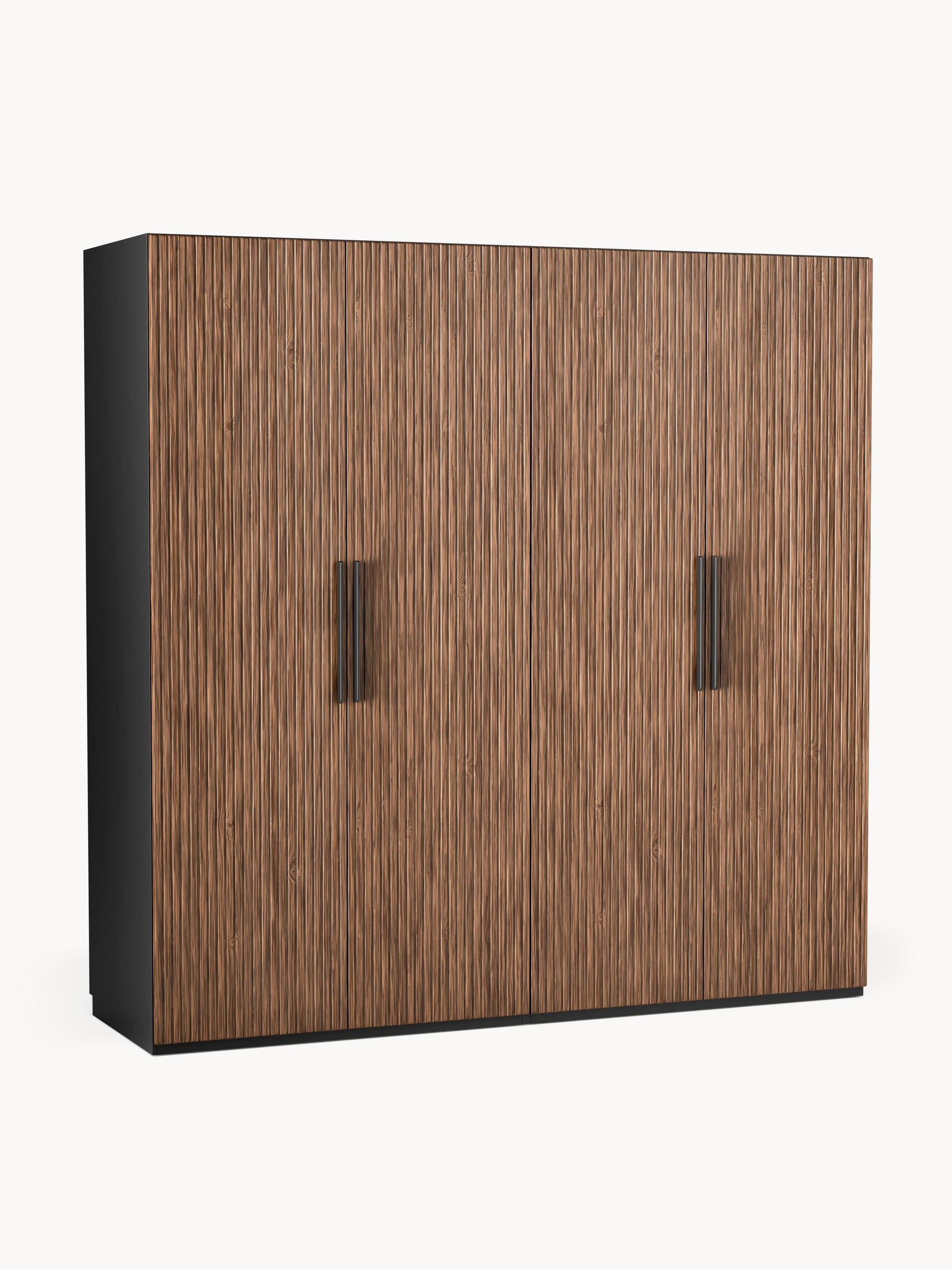 Simavaine Modular Hinged-Door Wardrobe, 200 cm Wide, in Various Sizes