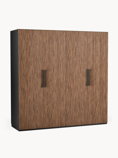 Simavaine Modular Hinged-Door Wardrobe, 200 cm Wide, in Various Sizes