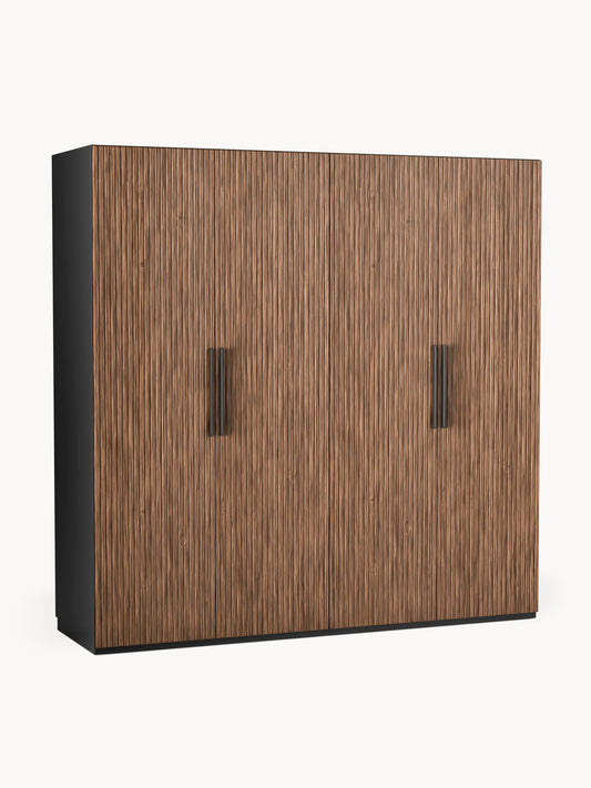 Simavaine Modular Hinged-Door Wardrobe, 200 cm Wide, in Various Sizes