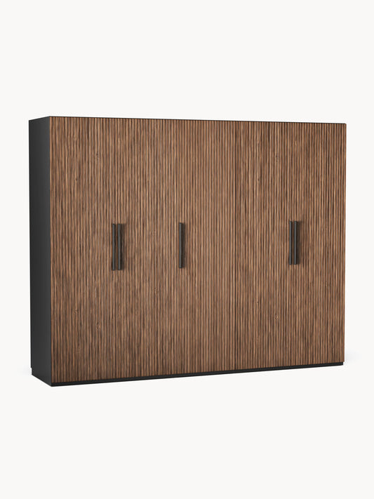 Simavaine Modular Hinged-Door Wardrobe, 250 cm Wide, in Various Sizes