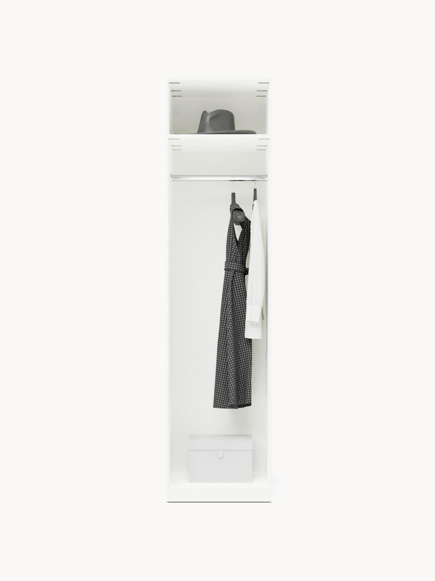 Simavaine Modular Hinged-Door Wardrobe, 50 cm Wide, in Various Sizes